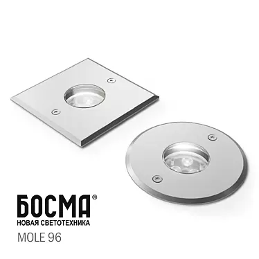 Mole 96 Outdoor Architectural Lights 3D model image 1 