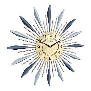 ImperiumLoft Designer Wall Clock 3D model image 1 