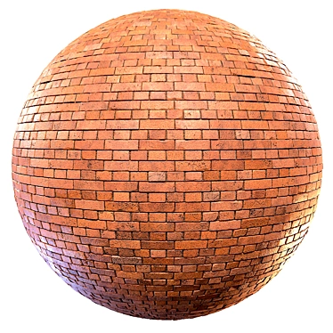 Seamless Brick PBR Material -Textures 3D model image 1 