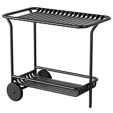 Week-end Garden Trolley Petite Friture 3D model image 1 