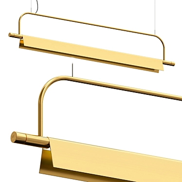 Modern Aris Pendant Lamp 3D model image 1 