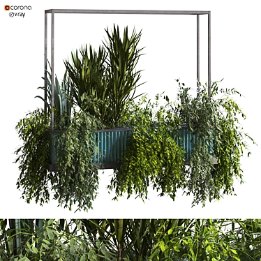 Modern Greenery Box Set 2015 3D model image 1 