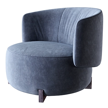 Pietboon Jane Swivel Armchair 3D model image 1 