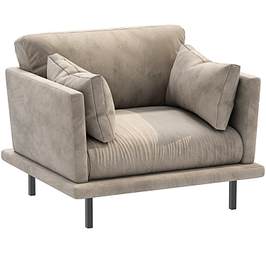 Modern Alfinosa Kreslo 2017 Chair 3D model image 1 