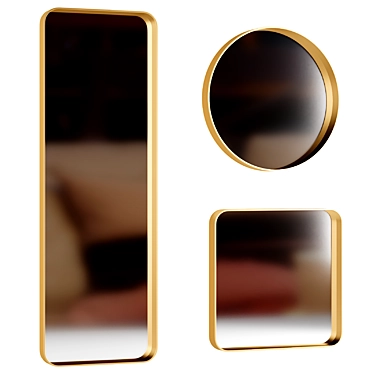 Modern ClassiCon Cypris Mirror Set 3D model image 1 