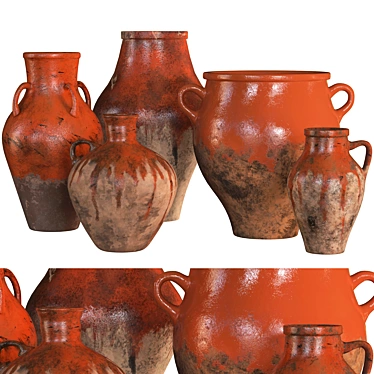 Versatile 4K Vases Set 11 3D model image 1 