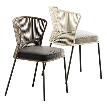 Elegant Ola 923 Chair Potocco 3D model image 1 