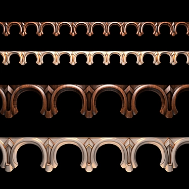 CNC Wood Cutting Design File 3D model image 1 