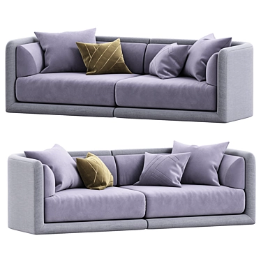 Fendi Casa Conrad Sofa 2015 3D model image 1 