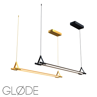 Smart LED Chandelier Stello by GLODE 3D model image 1 