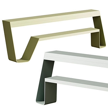 Transformable Hopper Bench | Multifunctional 3D model image 1 