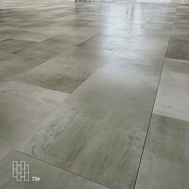 Stone Gray Flooring Texture Pack 3D model image 1 