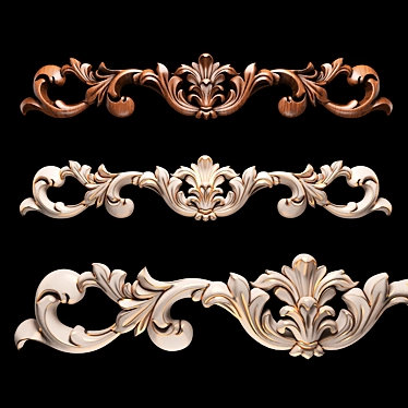 CNC Wood Carving Model Files 3D model image 1 