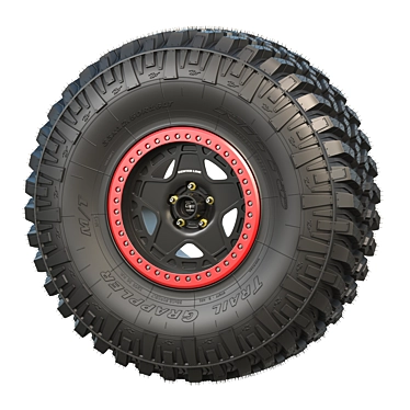 Off-Road Beast Nitto Tires 3D model image 1 