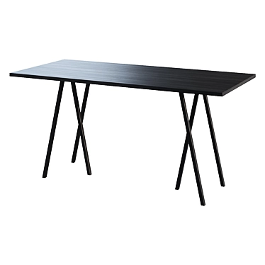 Senа Loop Leg Dining Table 3D model image 1 