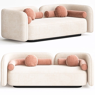 Modern 3ds Max Sofa Model 3D model image 1 