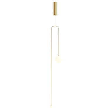 Contemporary Mobile Chandelier 7 3D model image 1 