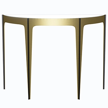 CONSOLE TABLE ARTEMISA brass finish