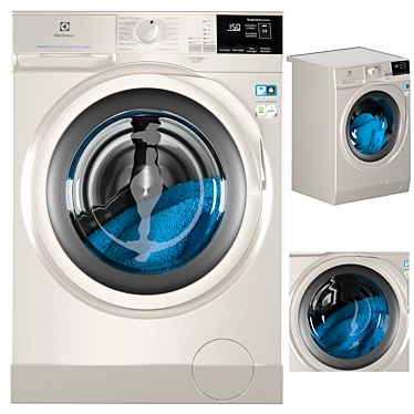 Electrolux EW7WR447W Washer-Dryer Combo 3D model image 1 