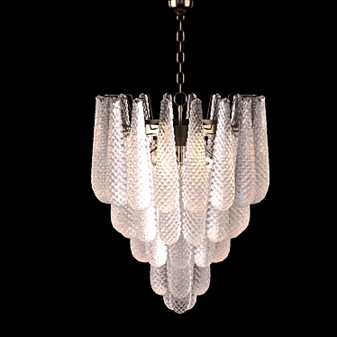 Italian Murano Petals Chandelier