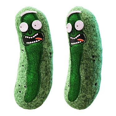 Photo Toy Pickle Rick 3D model image 1 