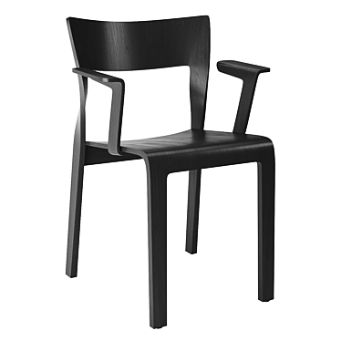 Modern Torsio Chair, 36,576 Polygons 3D model image 1 