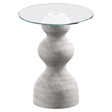 Elegant Vray Side Table 3D model image 1 