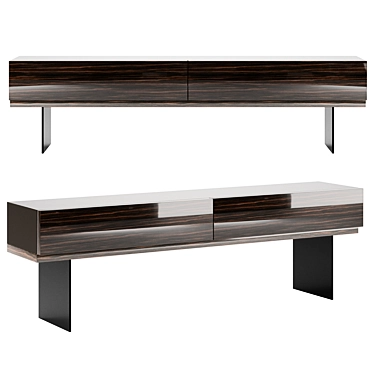 Modern Lang Sideboard by Minotti 3D model image 1 