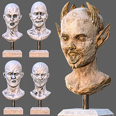 Head sculpture Set vol 01