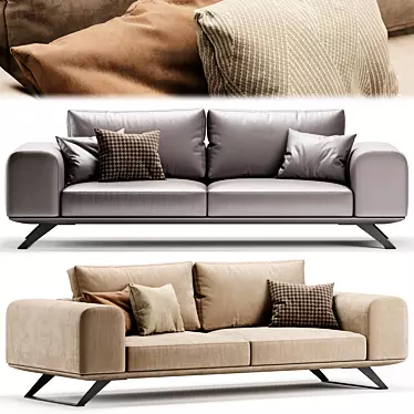  ANISTON Sofa - Modern Design 3D model image 1 