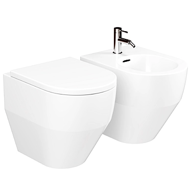 Laufen Pro New White Toilet 3D model image 1 