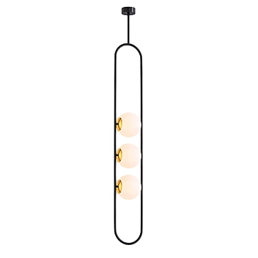 Modern Minimalist Pendant Lamp 3D model image 1 