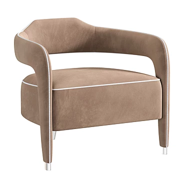 Invicta Armchair 2015 Version 3D model image 1 