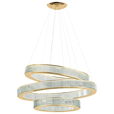 Modern ETERNITY Chandelier Model 3D model image 1 