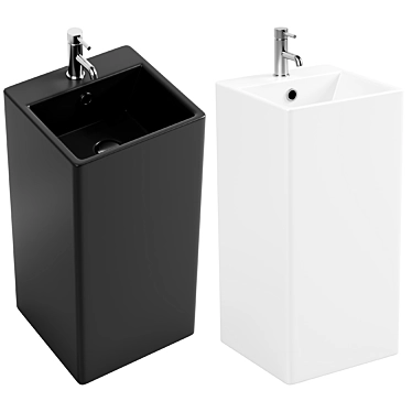 SantiLine SL-4005MB Basin 3D model image 1 