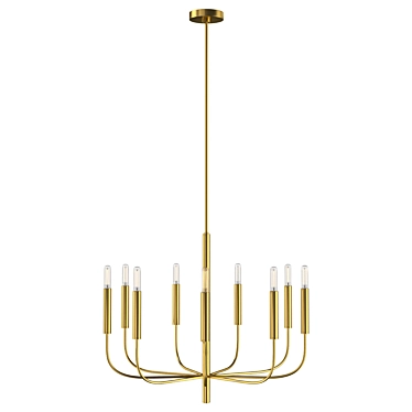 Feiss Brianna9 Chandelier Collection 3D model image 1 