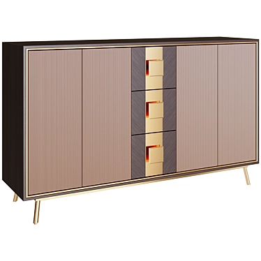 WeilaiConcept 150cm Sideboard Elegant 3D model image 1 