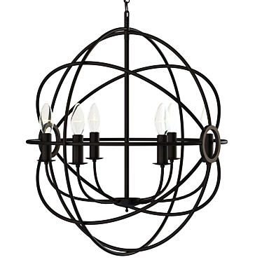 Pendant chandelier Uranus 10197-6L