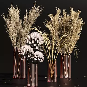 Modern Polygonal 3D Model Set 3D model image 1 