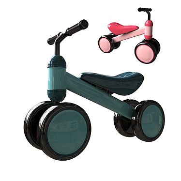 Retrospec Cricket Baby Balance Bike 3D model image 1 