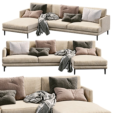 Bonaldo Paraiso Sofa 2013 Model 3D model image 1 
