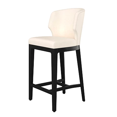 Elegant La Salle Barstool 39"H 3D model image 1 