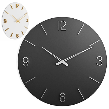 KARE Oscar Wall Clock: Dual Colors 3D model image 1 