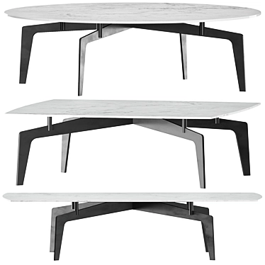 Lalume Table Set Collection 3D model image 1 