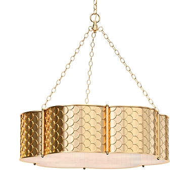 Elegant Betty Hang Pendant Light 3D model image 1 