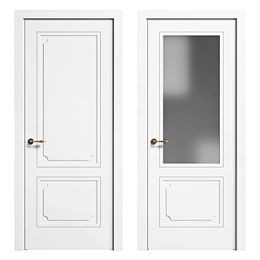 VERONA DORIAN Doors Collection 3D model image 1 