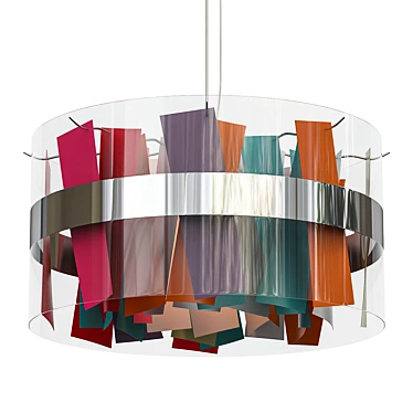 Modern Holo Dix Pendant Light 3D model image 1 