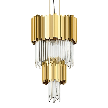 Empire Suspension 35 Chandelier 3D model image 1 