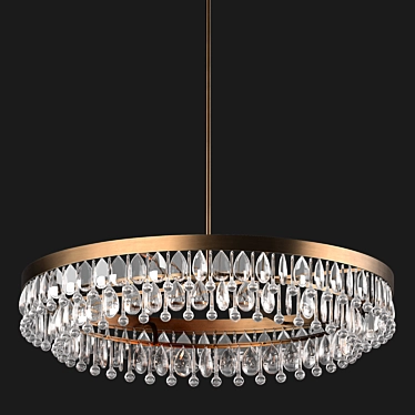 Modern Chandelier, High-Quality 3D Model 3D model image 1 