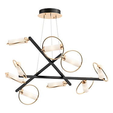 Modern Flare 3D Lighting Model 3D model image 1 